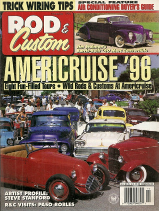 ROD & CUSTOM 1996 NOV - AC Spcl, STEVE STANFORD, 1934 FORD COOLING UPGRADE
